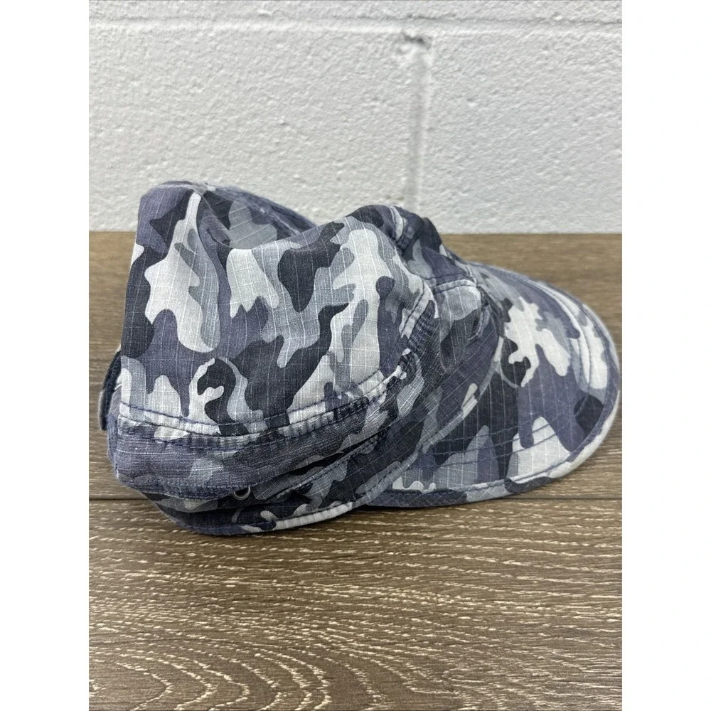 Carhartt Womens‎ El Paso Camo Military Cap Deep Blue Vented Camo